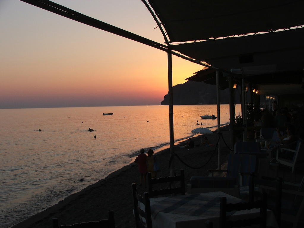 Sappho Hotel Skála Eresoú Exterior foto