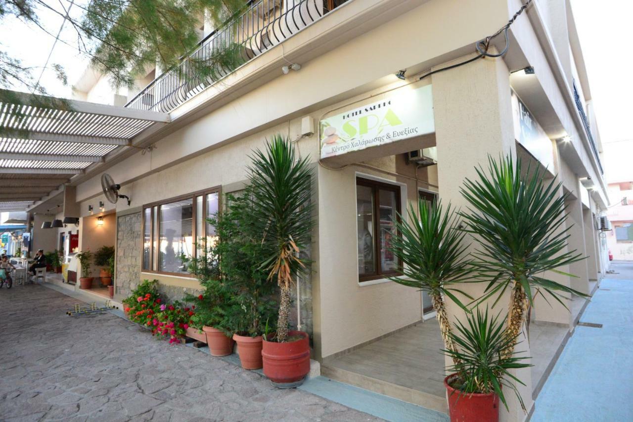 Sappho Hotel Skála Eresoú Exterior foto